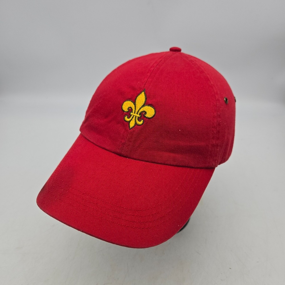 Boy Scouts of America Strapback Hat Baseball Cap Red Troop 532 Helena Alabama